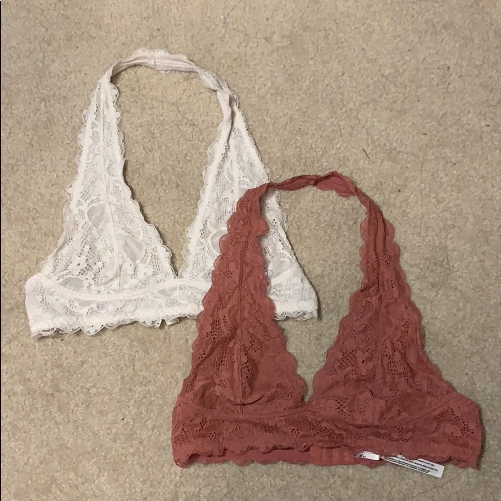 Free People Bralettes (white ONLY)